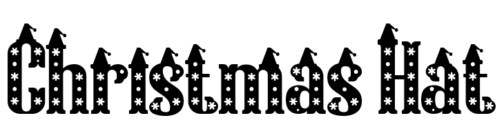 Christmas Hat  免费字体下载