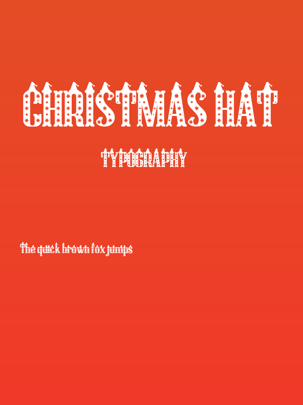 Christmas Hat Poster