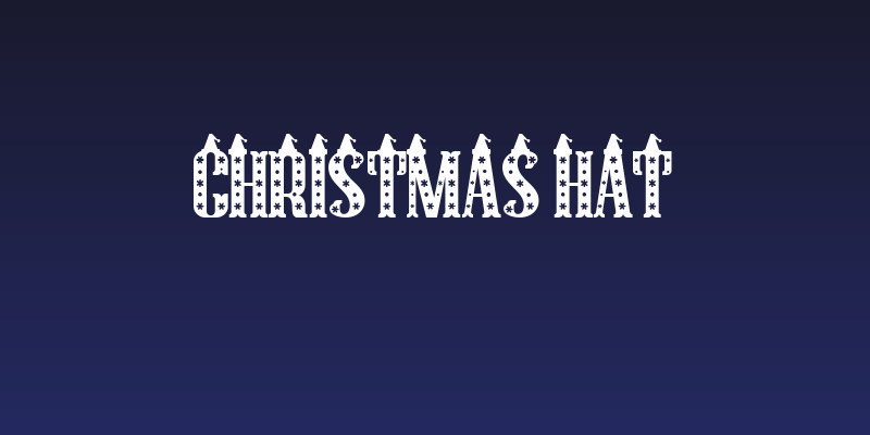 Christmas Hat Social Header