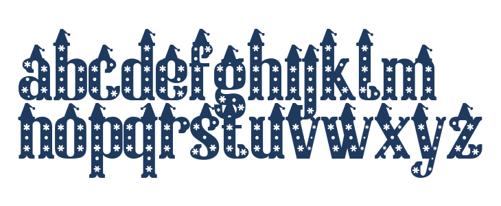 Christmas Hat Lowercase