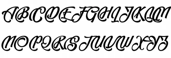 Christmas Hearths - Personal use Font Litere mari