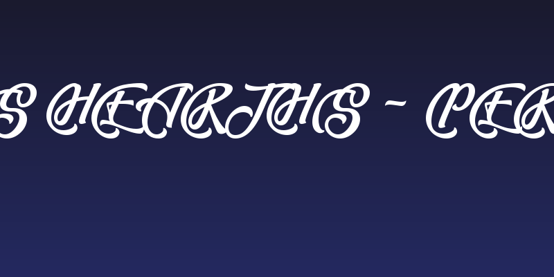 Christmas Hearths - Personal use Social Header