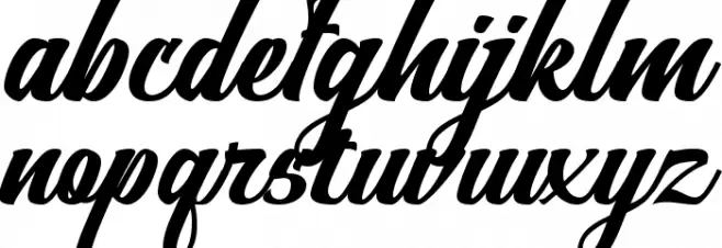 Christmas Hearths - Personal use Font Litere mici
