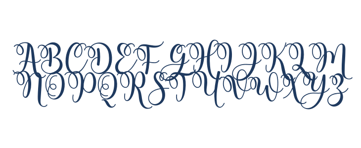 Christmas Highway Uppercase