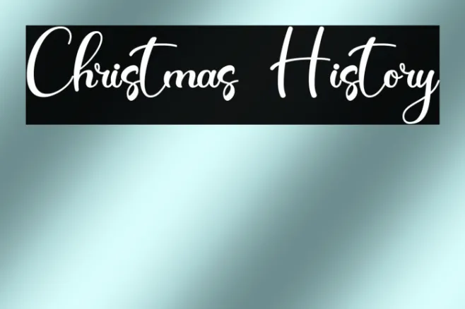 Christmas History Example 3
