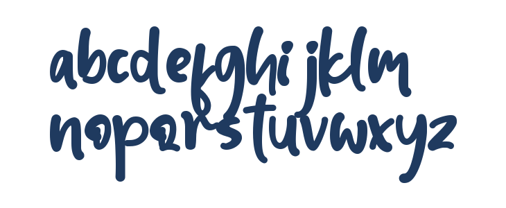 Christmas Holiday_Personal Use Lowercase