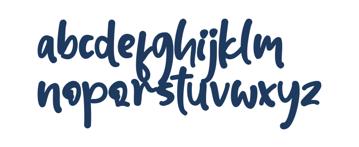 Christmas Holiday Lowercase