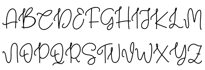 Christmas Honey Regular Font UPPERCASE