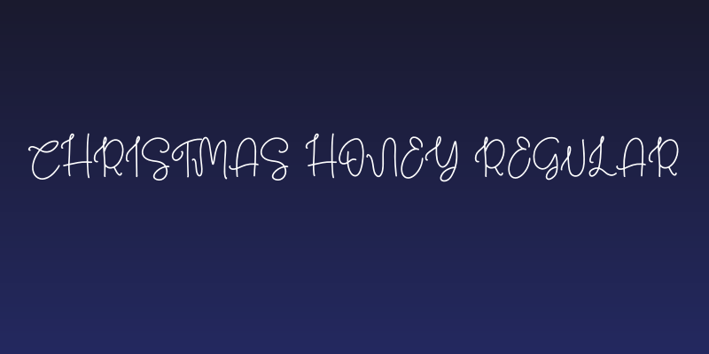 Christmas Honey Regular Social Header