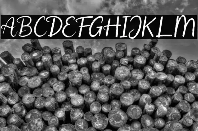 Christmas Ink Font examples