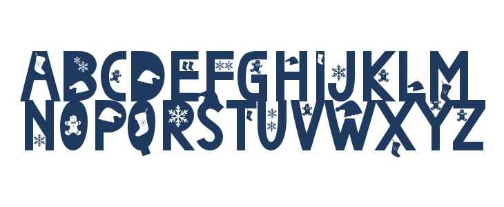 Christmas Jewelry Uppercase