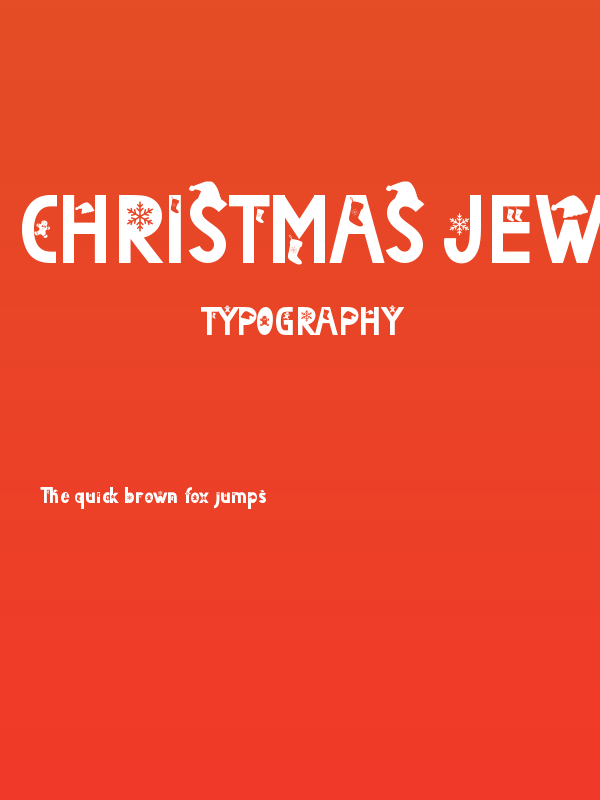 Christmas Jewelry Poster