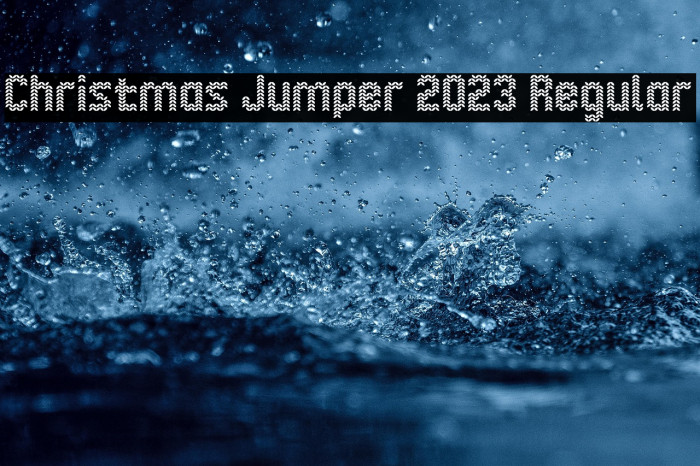 Christmas Jumper 2023 Regular Example 2