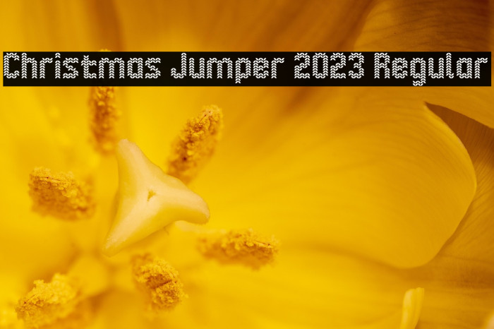 Christmas Jumper 2023 Regular Example 3