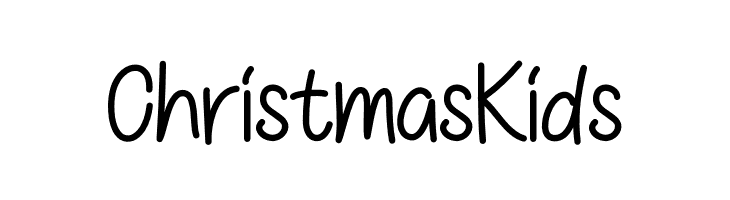 Christmas Kids  Free Fonts Download