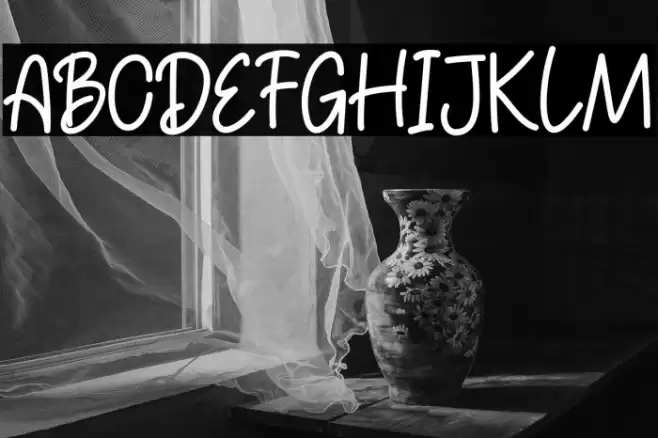 Christmas Kids خط examples