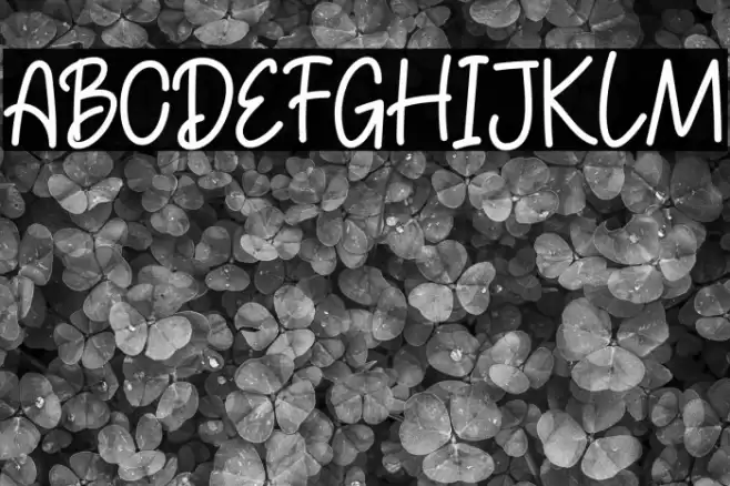 Christmas Kids خط examples