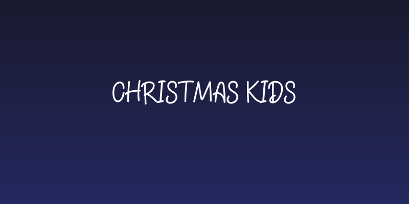 Christmas Kids Social Header