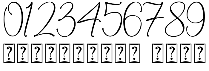 Christmas Leaf - Personal Use Font OTHER CHARS