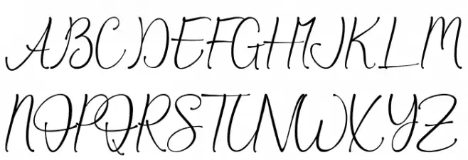 Christmas Leaf - Personal Use Шрифта ВЕРХНИЙ