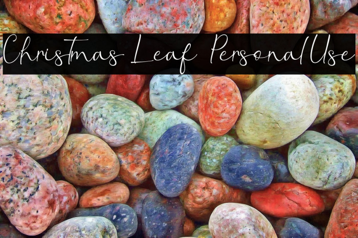 Christmas Leaf - Personal Use Example 3