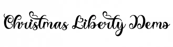 Christmas Liberty Demo 免费字体下载