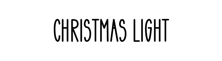 Christmas Light  Скачать бесплатные шрифты
