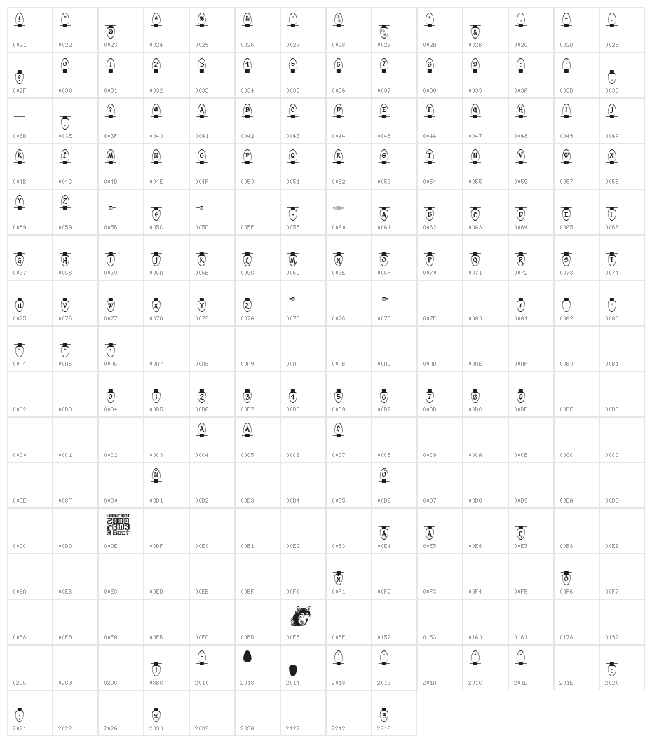 Christmas Lights Indoor Character Map