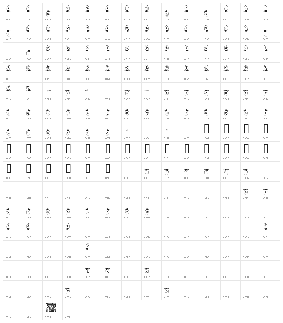 Christmas Lights Outdoor Character Map
