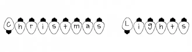 Christmas Lights  لخطوط تنزيل
