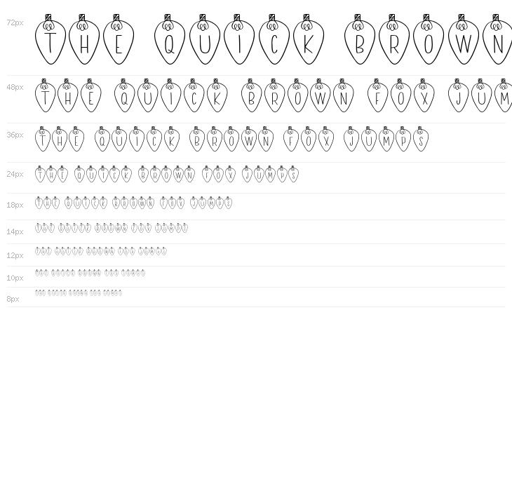 Christmas Lights Waterfall