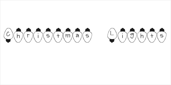 Christmas Lights Logo