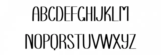 Christmas Lolipop フォント 大文字