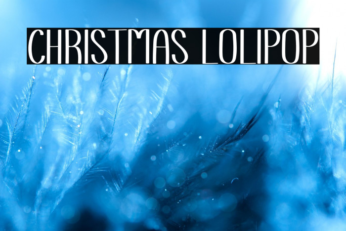 Christmas Lolipop Example 2