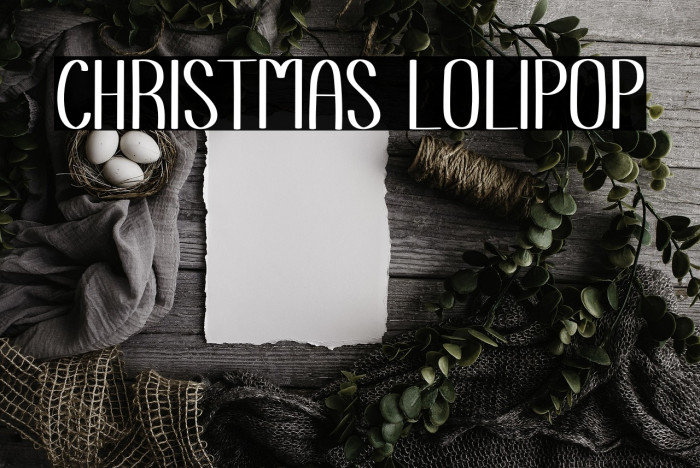 Christmas Lolipop Example 3