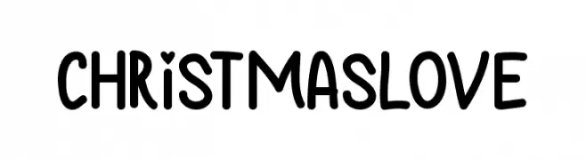 Christmas Love  Fuentes Gratis Descargar