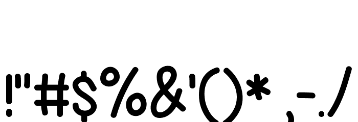 Christmas Love Font OTHER CHARS