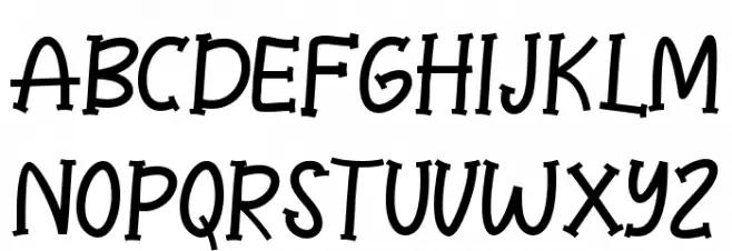 Christmas Lucky Font OTHER CHARS