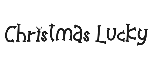 Christmas Lucky Logo
