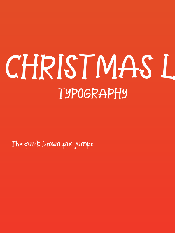 Christmas Lucky Poster