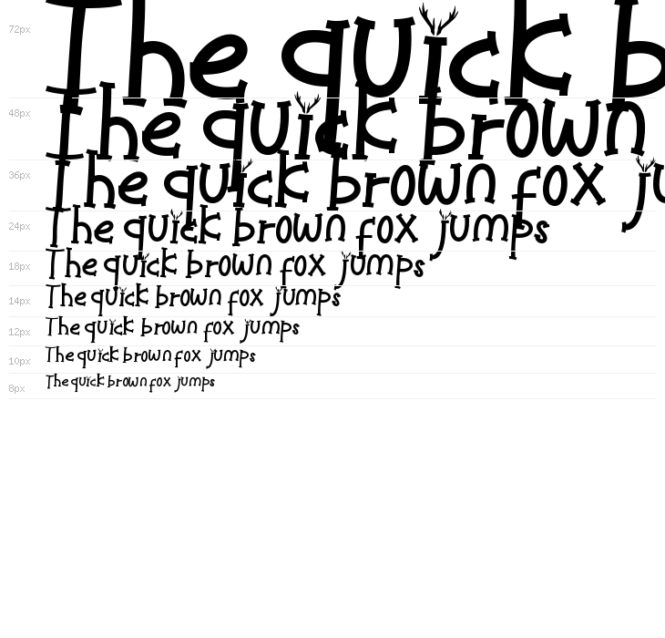 Christmas Lucky Waterfall