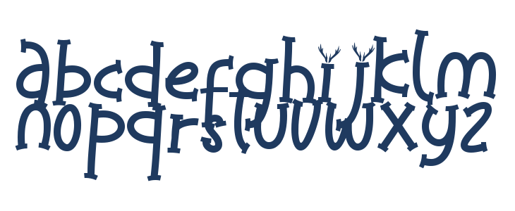 Christmas Lucky Lowercase