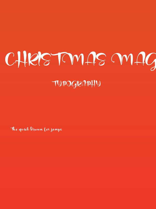 Christmas Magic Poster