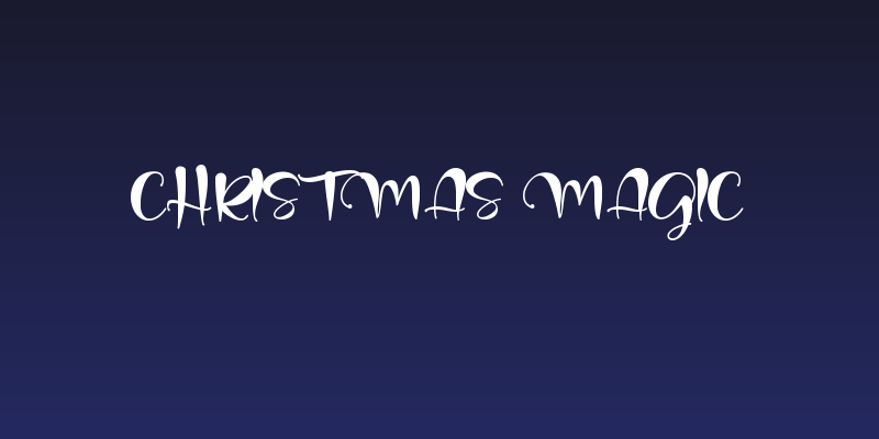 Christmas Magic Social Header