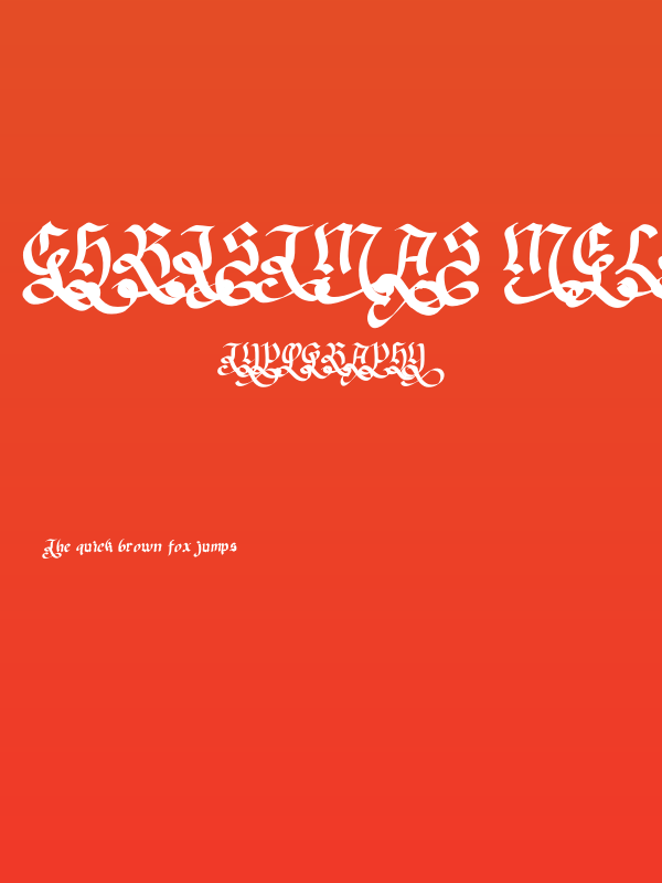 Christmas Melisya Demo Poster