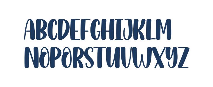 Christmas Melodies Uppercase