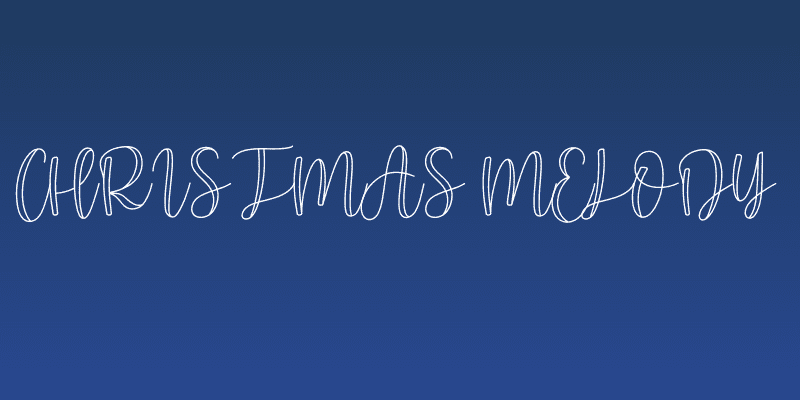 Christmas Melody Social Header