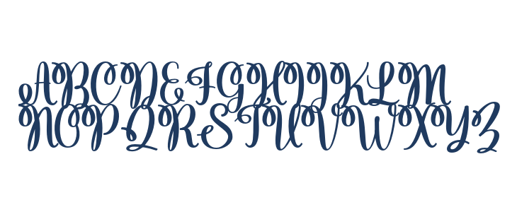 Christmas Mighty Regular Uppercase