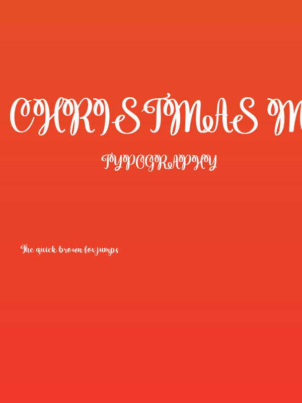 Christmas Mighty Regular Poster