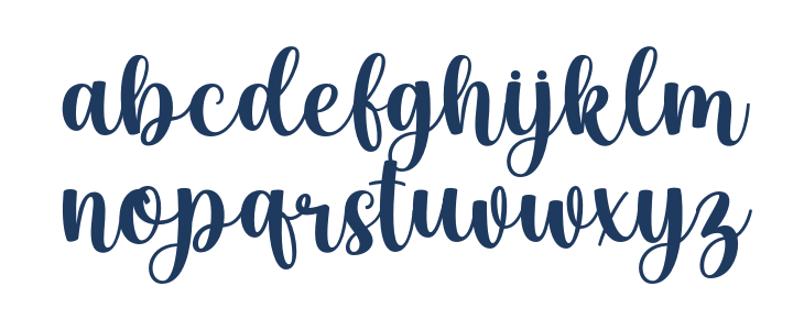 Christmas Mighty Regular Lowercase